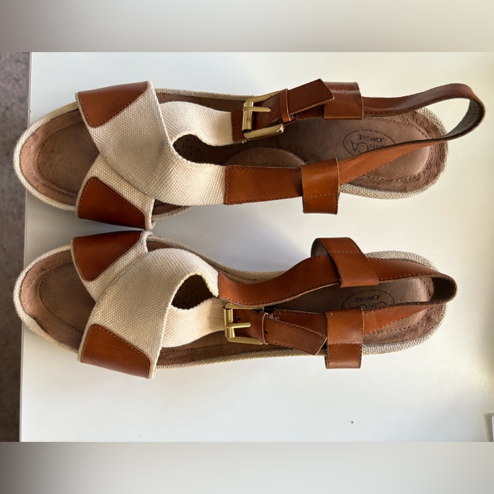 Wedge Open Toe Size 10 Circa